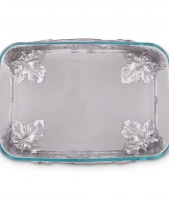 Arthur Court Elevated Grape Pyrex Holder 3qt Casserole Servers