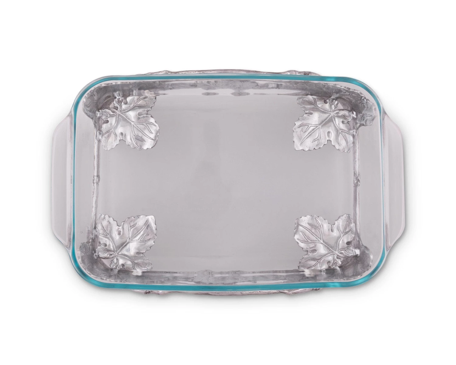 Arthur Court Elevated Grape Pyrex Holder 3qt Casserole Servers