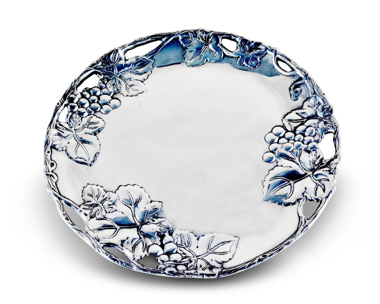 Arthur Court Grape 12 Round Plate Trays