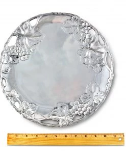Arthur Court Grape 12 Round Plate Trays
