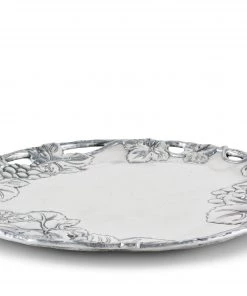 Arthur Court Grape 12 Round Plate Trays