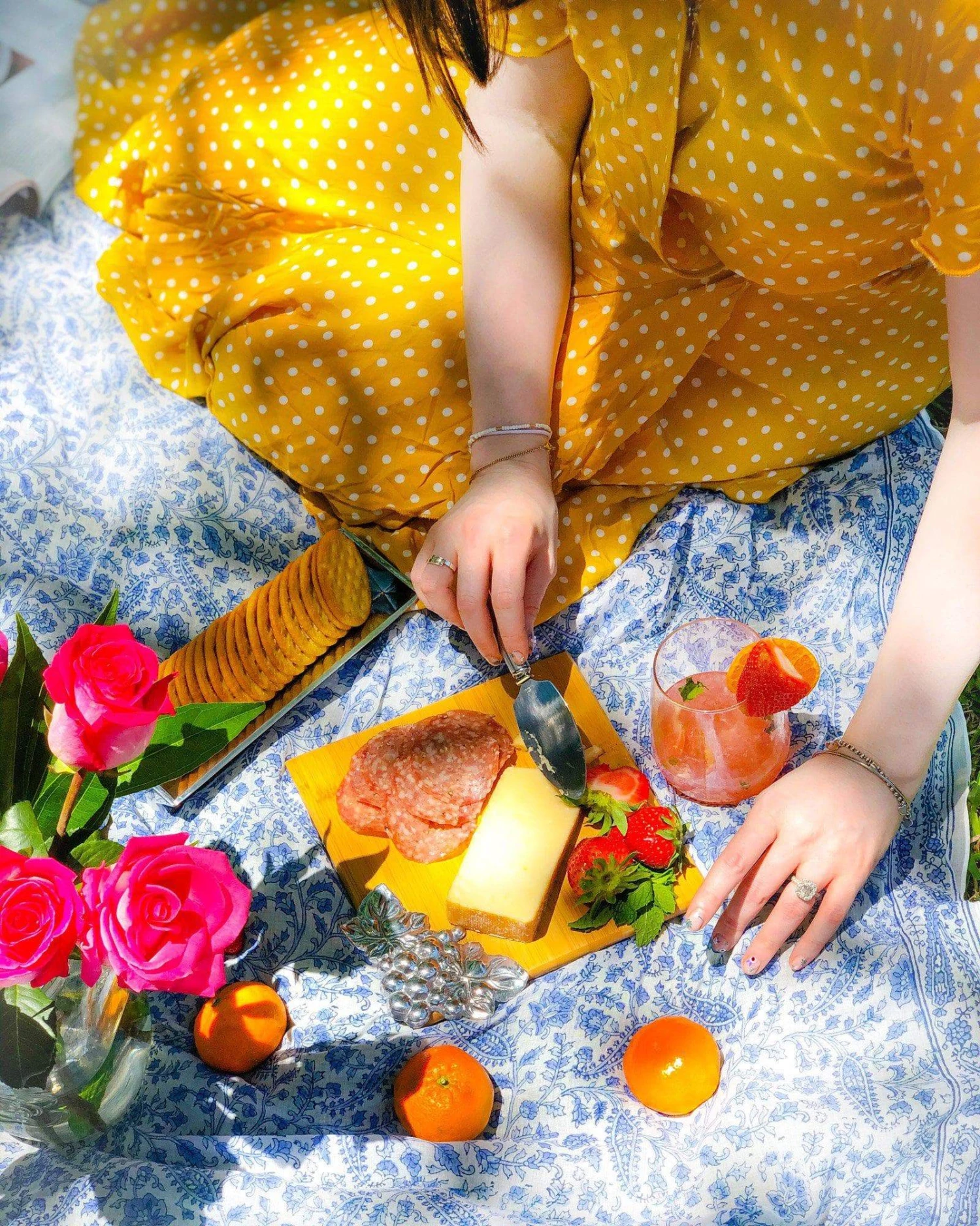 Arthur Court Grape Bamboo Cheese Set Cheese Boards & Cheese Sets