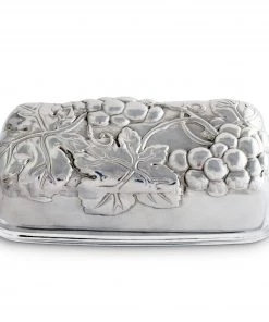 Arthur Court Grape Butter Dish Butter Dishes