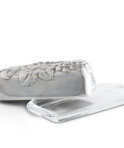 Arthur Court Grape Butter Dish Butter Dishes