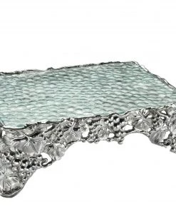 Arthur Court Grape Cake Pedestal Sheet Dessert Stands