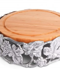 Arthur Court Grape Cheese Pedestal Cheese Boards & Cheese Sets