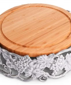 Arthur Court Grape Cheese Pedestal Cheese Boards & Cheese Sets