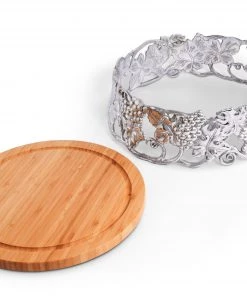 Arthur Court Grape Cheese Pedestal Cheese Boards & Cheese Sets