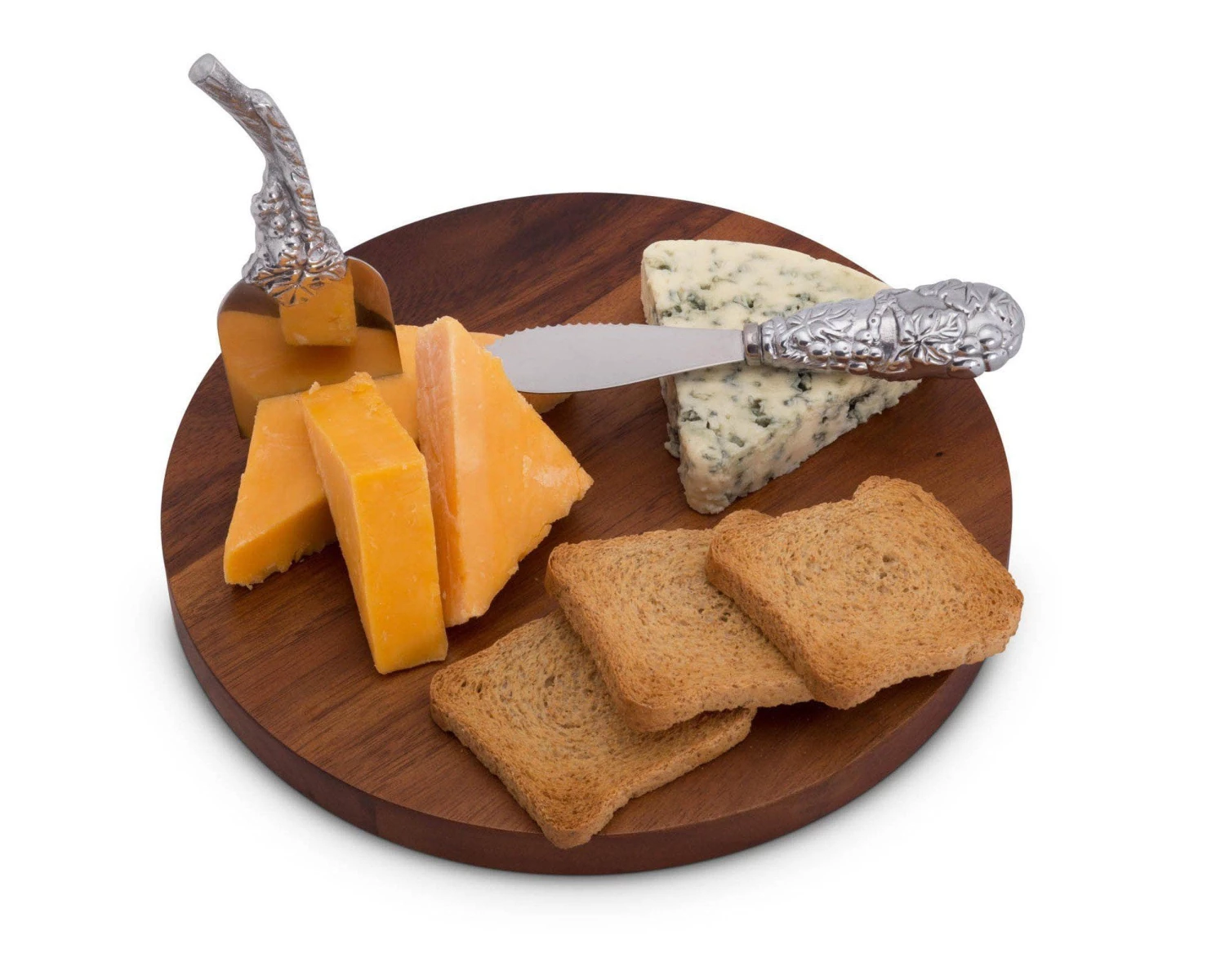 Arthur Court Grape Cheese Tool Set Cheese Boards & Cheese Sets