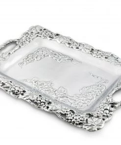 Arthur Court Grape Clutch Tray Trays