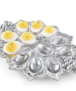 Arthur Court Deviled Egg Holders Grape Deviled Egg Holder