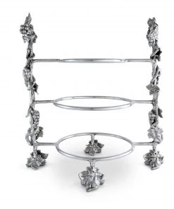 Arthur Court Flatware Caddies Grape Dinner Plate Caddy