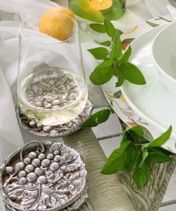 Arthur Court Grape Drink Coaster Set Of 4