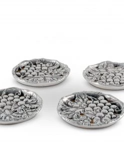 Arthur Court Grape Drink Coaster Set Of 4