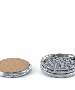 Arthur Court Grape Drink Coaster Set Of 4