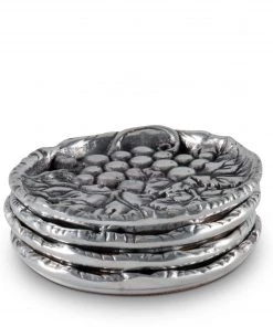 Arthur Court Grape Drink Coaster Set Of 4