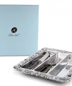 Arthur Court Grape Flatware Caddy