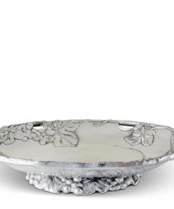 Arthur Court Grape Footed Side Dish Condiment Servers