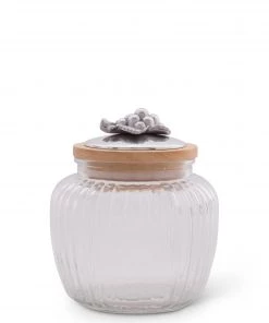 Arthur Court Canisters Grape Glass Canister