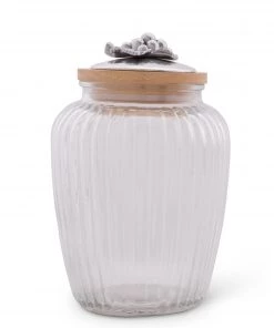 Arthur Court Canisters Grape Glass Canister