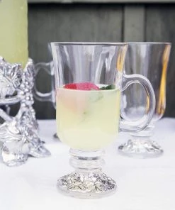 Arthur Court Tea Glasses Grape Glass Mug