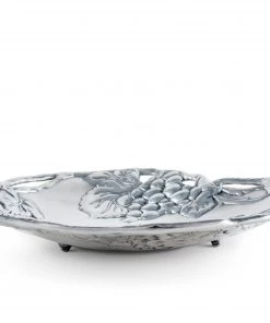 Arthur Court Trays Grape Heart Coupe Tray