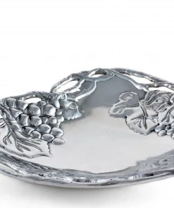 Arthur Court Trays Grape Heart Coupe Tray
