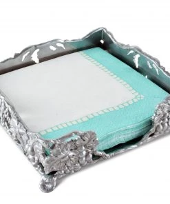 Arthur Court Napkin Holders Grape Luncheon Napkin Box