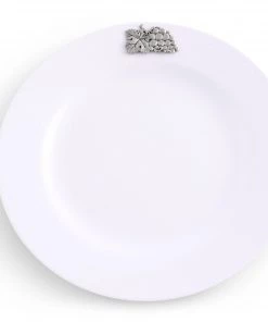 Arthur Court Grape Melamine Lunch Plates - Set Of 4