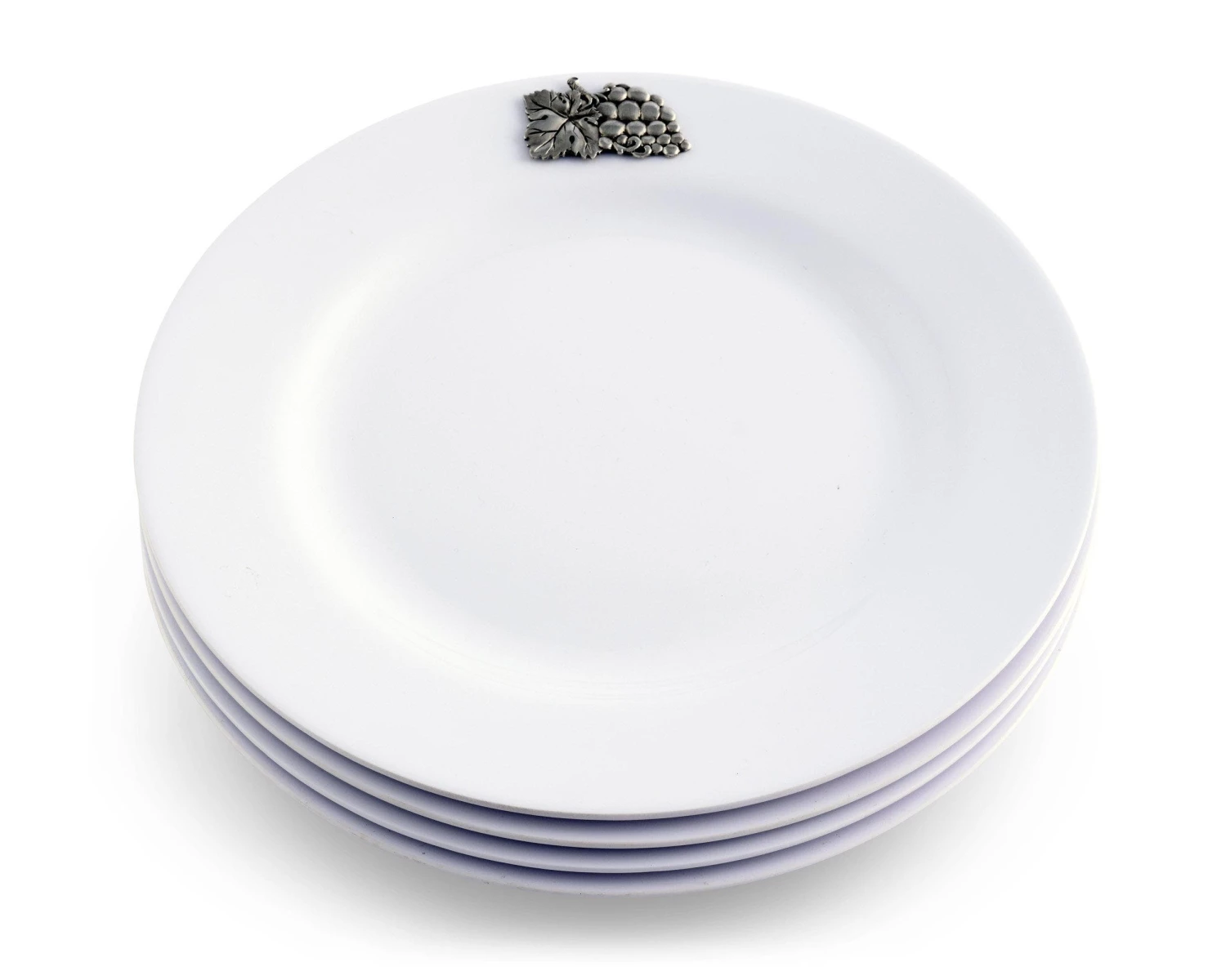Arthur Court Grape Melamine Lunch Plates - Set Of 4