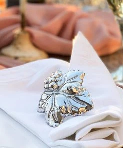 Arthur Court Grape Napkin Rings