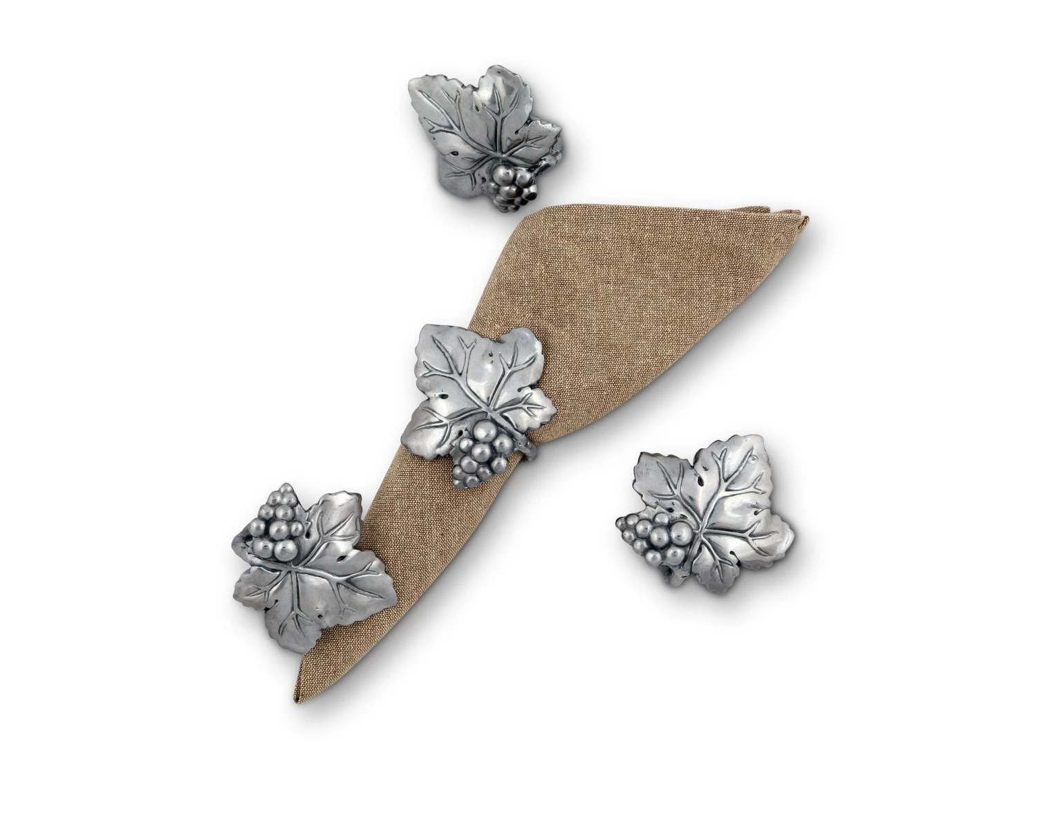 Arthur Court Grape Napkin Rings