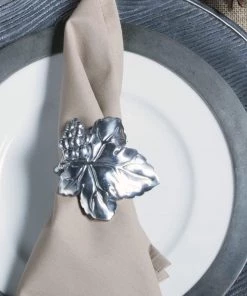 Arthur Court Grape Napkin Rings