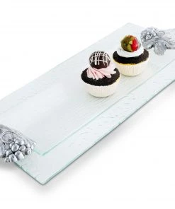 Arthur Court Oblong Trays Grape Oblong Tray