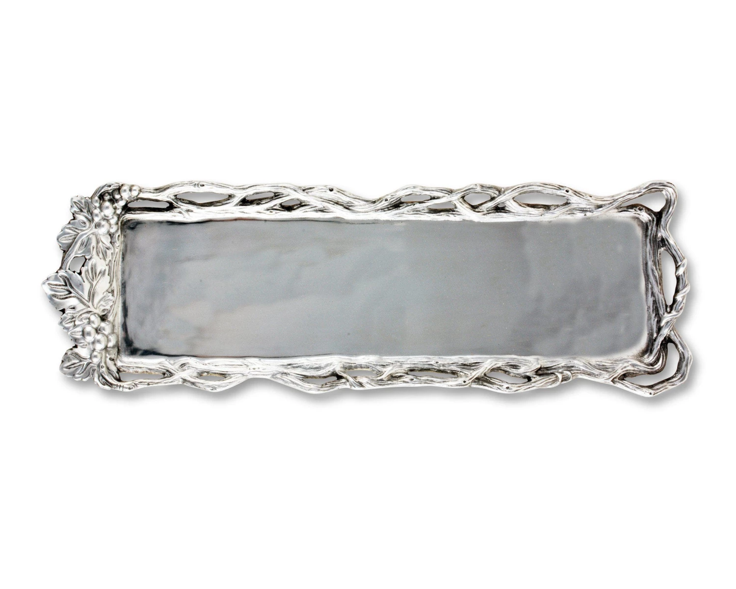 Arthur Court Grape Open Vine Oblong Tray