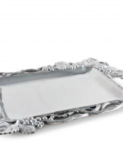 Arthur Court Grape Open Vine Rectangle Tray