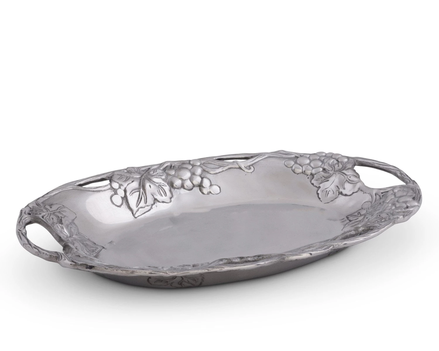 Arthur Court Trays Grape Oval Tray