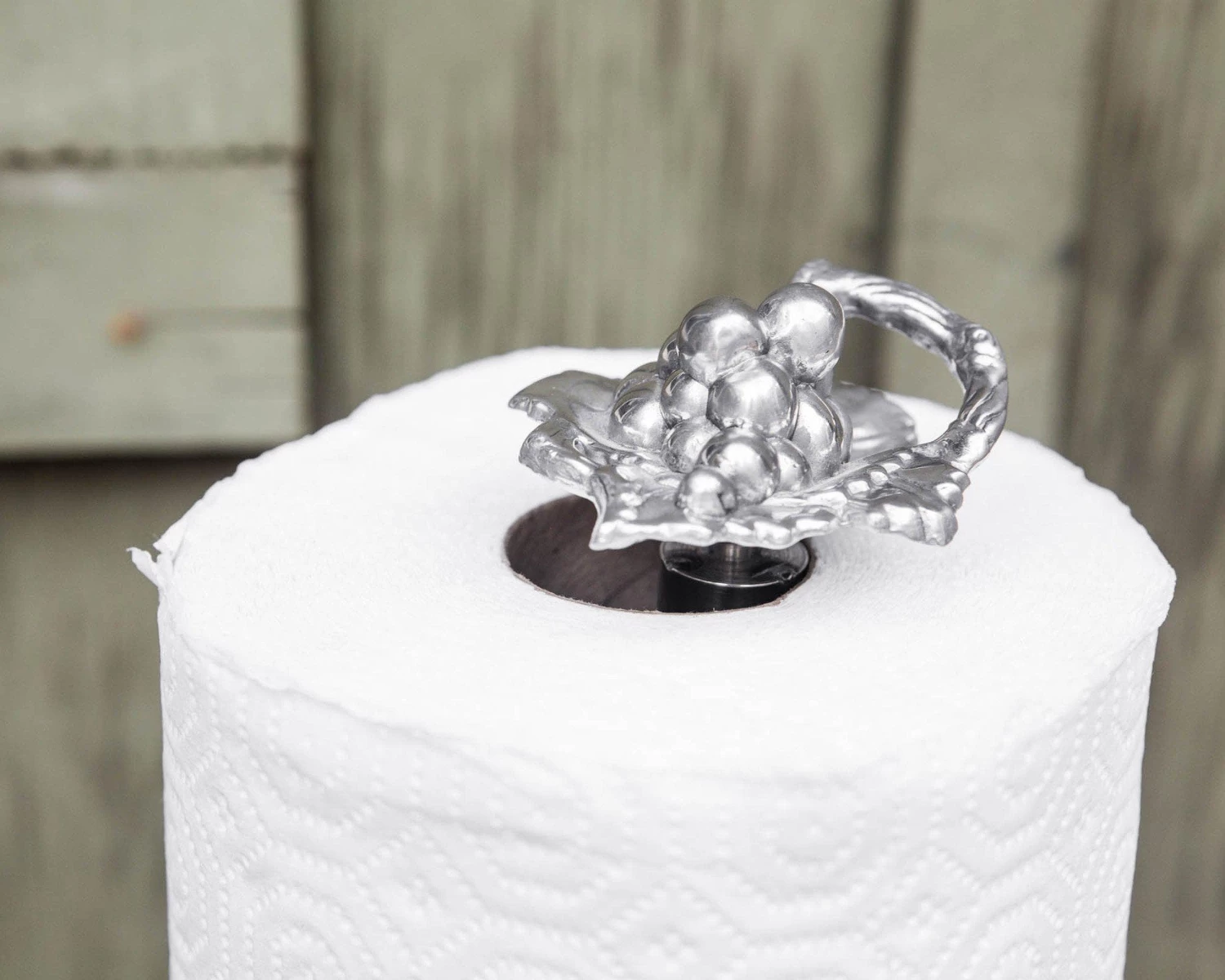 Arthur Court Grape Paper Towel Holder