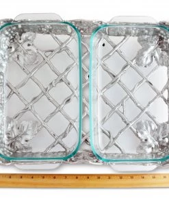 Arthur Court Grape Pyrex Holder 2qt