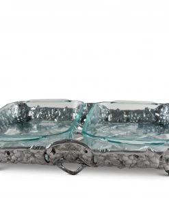 Arthur Court Grape Pyrex Holder 2qt