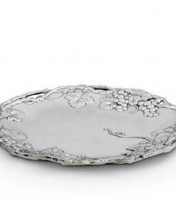 Arthur Court Grape Round Tray 15