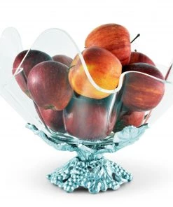 Arthur Court Grape Stand Acrylic Bowl 11