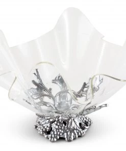 Arthur Court Grape Stand Acrylic Bowl 11