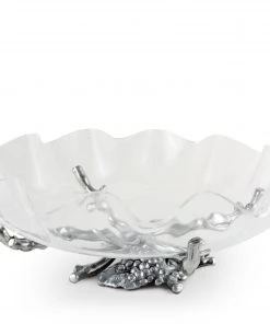 Arthur Court Grape Stand Acrylic Bowl 16
