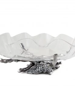 Arthur Court Grape Stand Acrylic Bowl 16