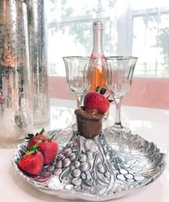 Arthur Court Catch Alls Grape Tidbit Tray