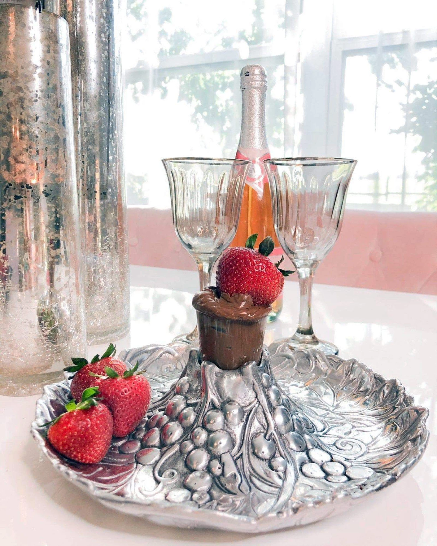 Arthur Court Catch Alls Grape Tidbit Tray