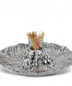 Arthur Court Catch Alls Grape Tidbit Tray