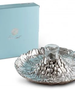 Arthur Court Catch Alls Grape Tidbit Tray