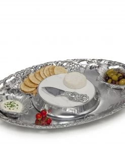 Arthur Court Grape Tray Entertainment Set 5